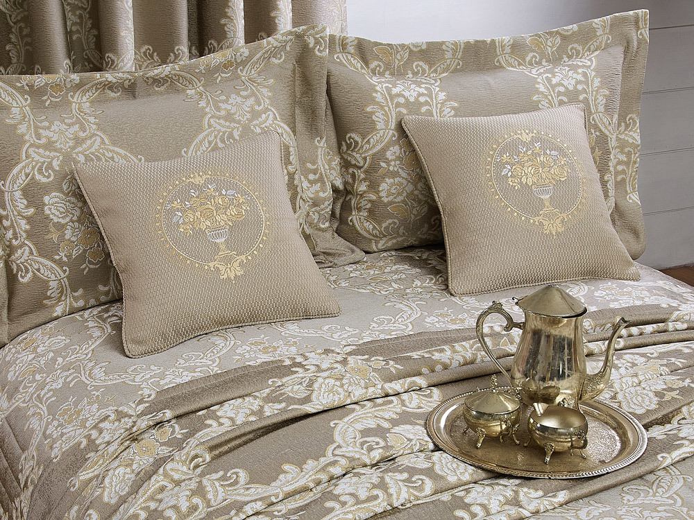 Покрывало 240х260 и 2 наволочки 50х70 Asabella 55B-4H