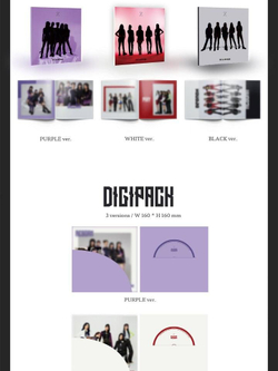 Альбом PIXY - REBORN 3rd Mini Album 3 Version SET