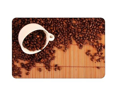 Термосалфетка сервировочная ЗЕРНА КОФЕ 40*28см, пластик, PPM-01-CS, Рыжий Кот