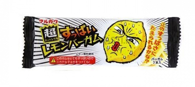 Марукава жевательная резинка кислая лимон Япония