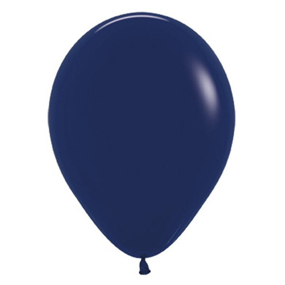S Пастель 12 Темно-синий / Navy Blue / 100 шт. /, Латексный шар +
