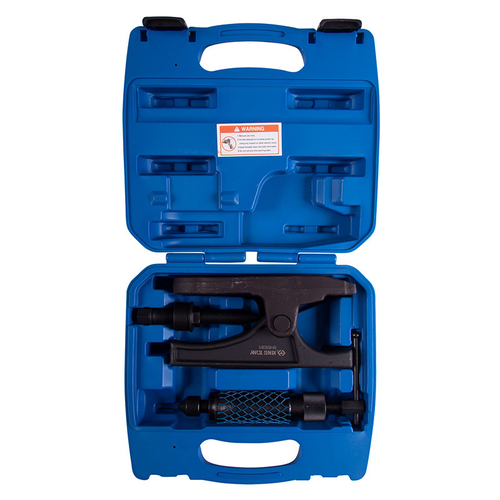 KING TONY (9HBE81) Съемник шаровых опор грузовиков гидравлический, 12 т, зев 36 мм, 3 предмета