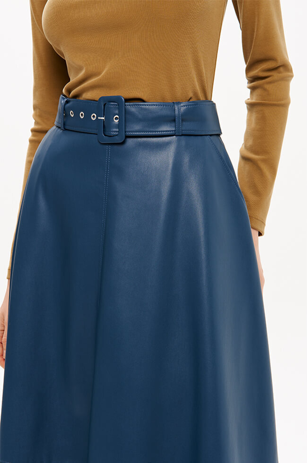 4898 Юбка женская (морская волна)