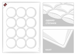 Одеяло всесезонное 220х240 German Grass Double Tencel Grass схема