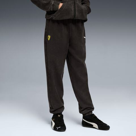 PUMA X SCUDERIA FERRARI СПОРТИВНЫЕ БРЮКИ SPORTSWEAR, ЧЕРНЫЙ