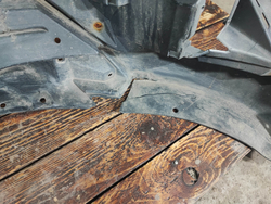 Бампер передний Mitsubishi Outlander 3 18-нв Б/У Оригинал 6400J474