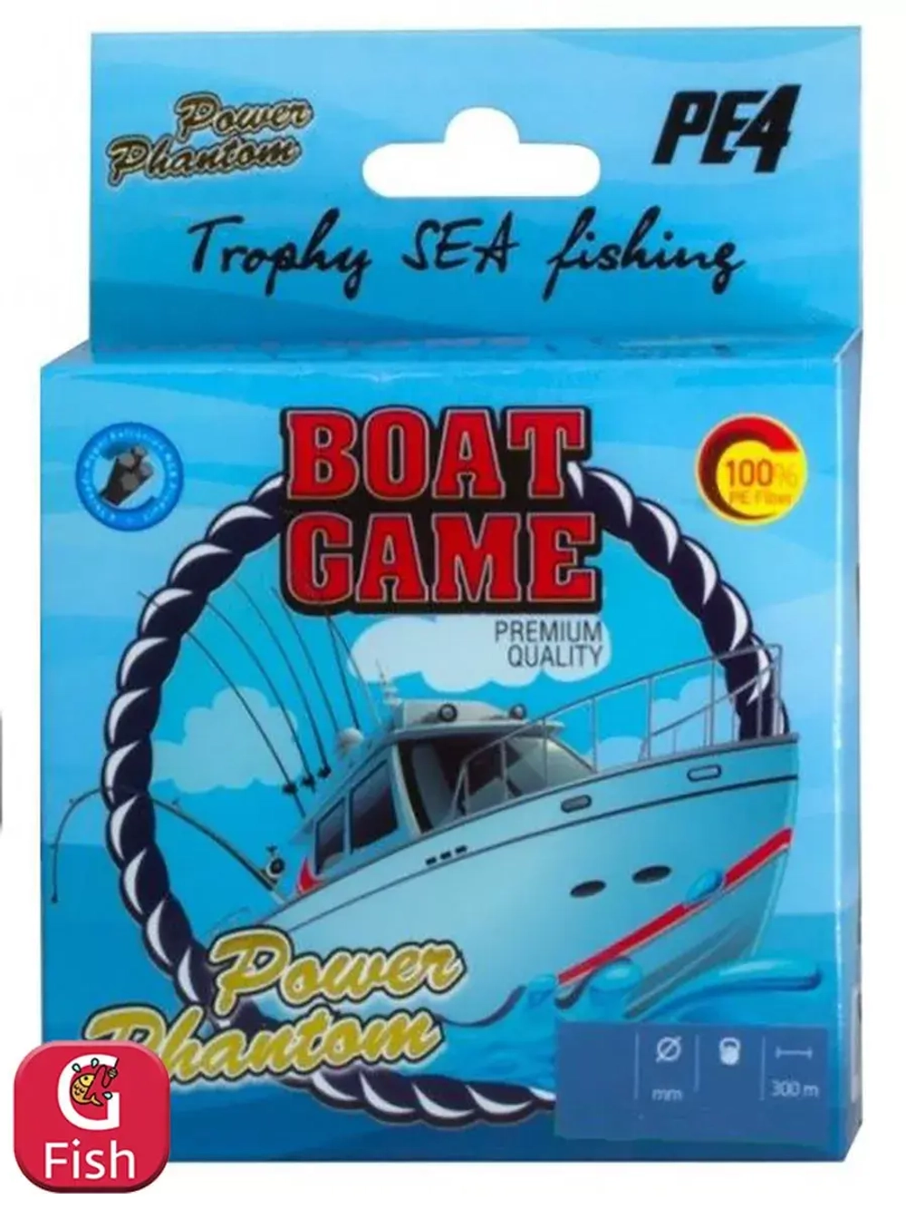 Шнур для рыбалки Power Phantom Boat