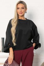 Джемпер с завязками Твист (черный) Б14866-10М LT Collection