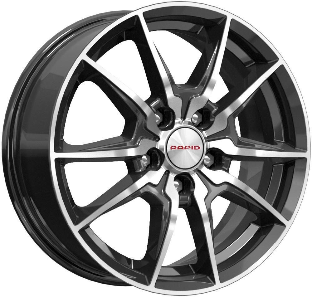 K&amp;K KC886 6.5x16 5x105 ET 38 Dia 56.6 (BFP)