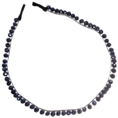 Ободок для волос «КОЛЛИНА», волна бусинки, микс 4 цвета, 0,3см (блистер Кокетка в минивложении)