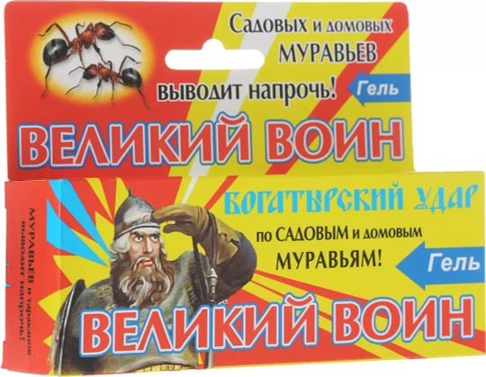 Гель Великий воин от муравьев