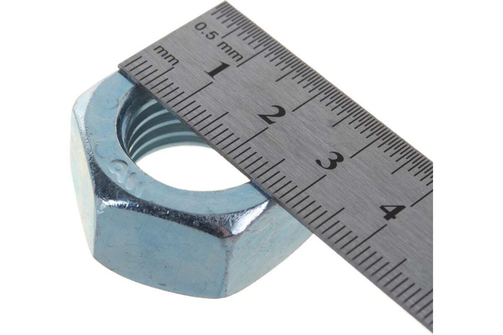 Гайка ЗУБР ГОСТ 5927-70, M20, 1 шт, кл. пр. 6, оцинкованная, 303556-20