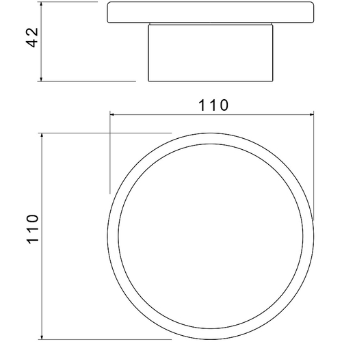 Мыльница Aquatek Лира AQ4426MB Черная матовая