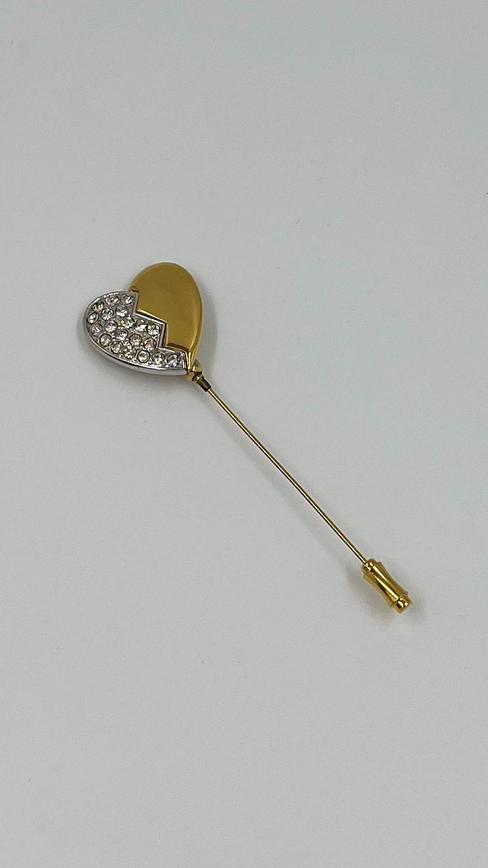 Брошь булавка Сердце Yves Saint Laurent