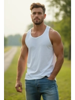 майка бельевая комплект из 2 штук борцовка базовая