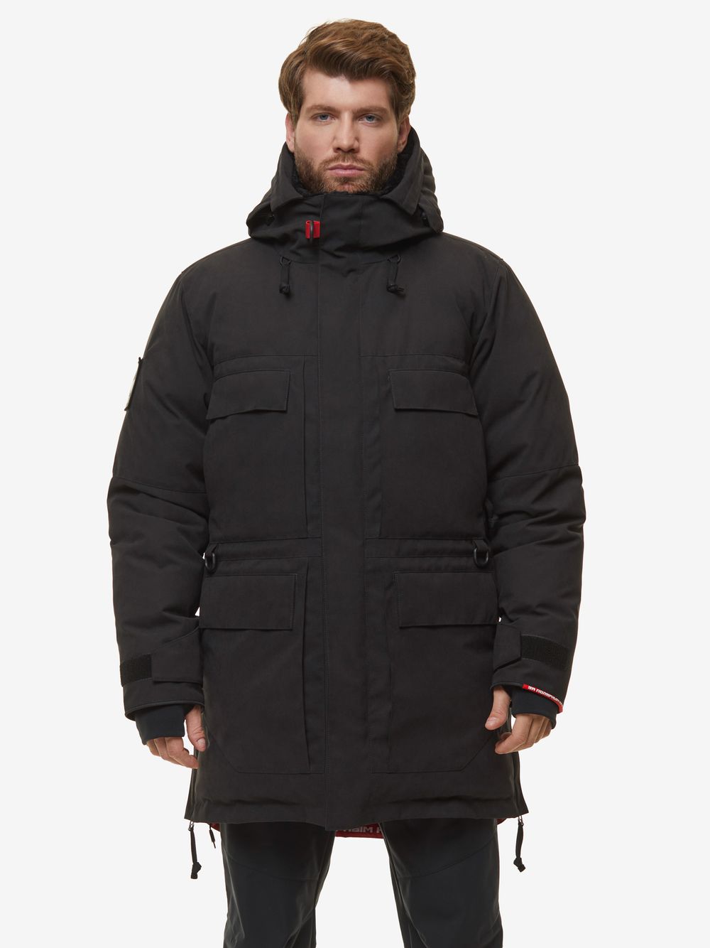 Куртка мужская пуховая BASK TAIMYR V4 черный