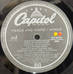 Виниловая пластинка Wings – Venus And Mars LP