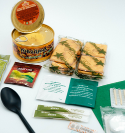 Сухой паек "Буре" разовый. Меню 3. ХАЛЯЛЬ