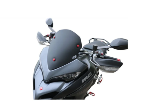 WS350B CNC RACING SPORT WINDSCREEN BLK (MTS)