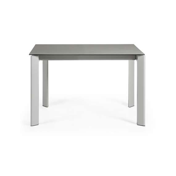 ATTA Стол 120 (180) x80 серый керамическая столешница