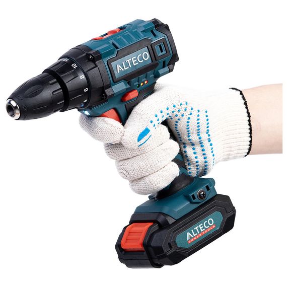 Шуруповерт ALTECO дрель аккумуляторная CD 1610Li X2 купить в Москве и Московской области по низкой цене с доставкой по России — (4) Шуруповерт ALTECO дрель аккумуляторная CD 1610Li X2 — (4)