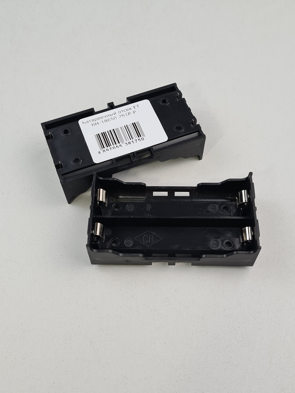 Батареечный отсек ET BH-18650 2S1P-P