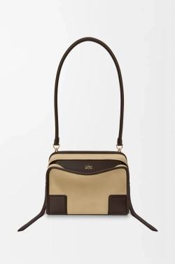 Loewe Маленькая сумка Amazona 180 из мягкой телячьей кожи, шоколадный