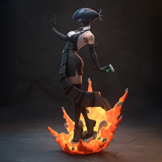 Reze Demon Form - Chainsaw Man