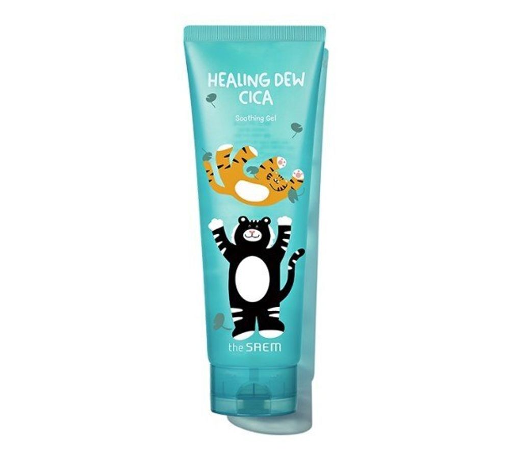 THE SAEM Успокаивающий гель с комплексом CICA для раздражённой кожи Healing Dew Cica Soothing Gel 120 ml