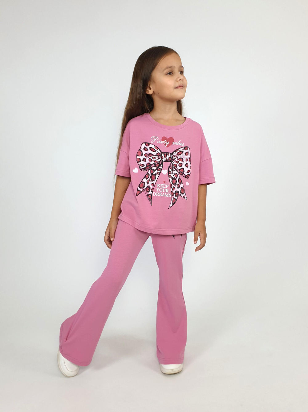 02-149-4 Комплект для девочки (джемпер+ брюки)