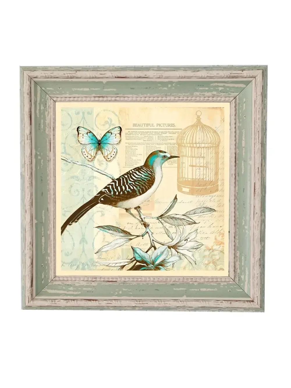 Картина на стену интерьерная на холсте 26*26 см