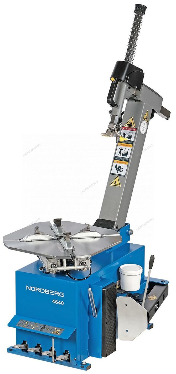 NORDBERG (4640B) Станок шиномонтажный автомат, двухскоростной, 380 В, синий