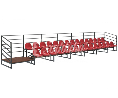 Трибуна двухрядная на 30 мест «Дабл-30»