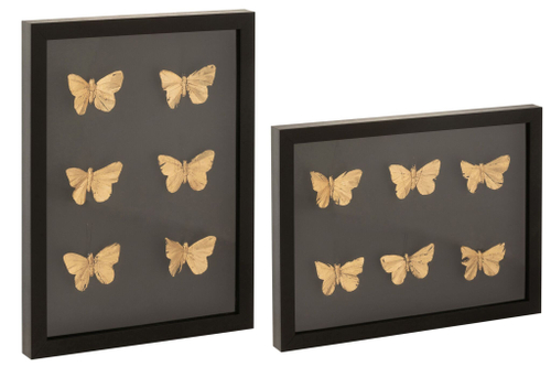 Панно "Бабочки" в ассортименте 30х3х40см