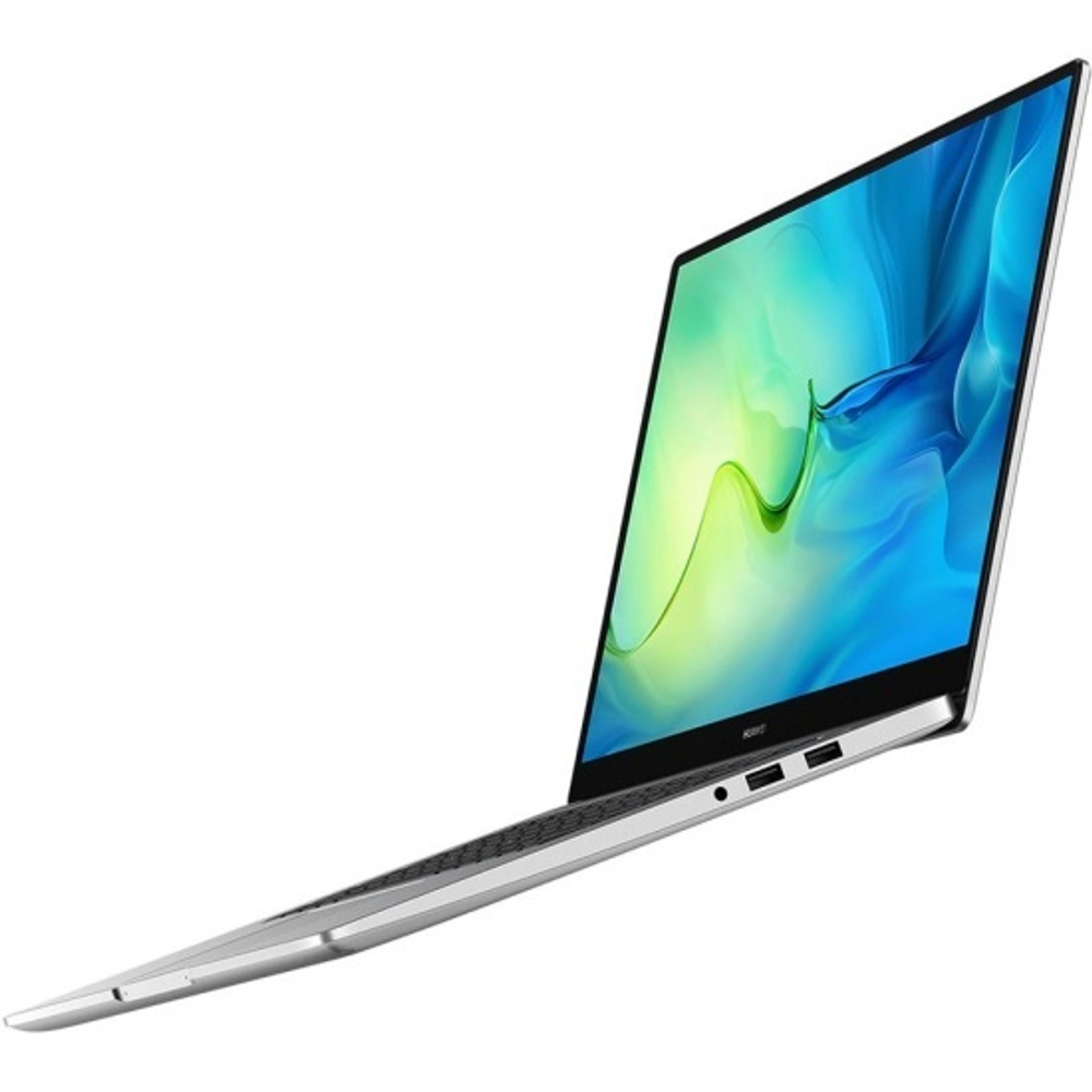 Ноутбук Huawei MateBook D 15 Ryzen 5 5500U 8Gb SSD256Gb Intel UHD Graphics 15.6" IPS FHD (1920x1080) Windows 11 silver WiFi BT Cam 53013JJX