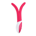 Перезаряжаемый многорежимный универсальный вибратор Alien (Цвет: Розовый)