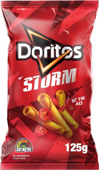Doritos Storm Mexicano с острыми специями, 125 грамм (4 штуки) - Doritos