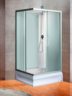 Душевая кабина RIVER QUADRO Б/К 120/80/24МТ 120x80x205 10000013643 Универсальная Прямоугольная