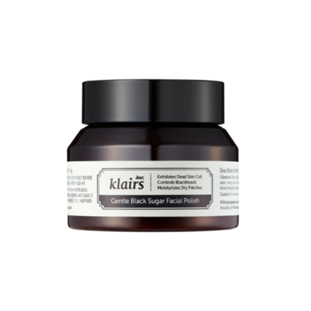 Купить Klairs Скраб для лица с черным сахаром - Gentle black sugar facial polish, 110г