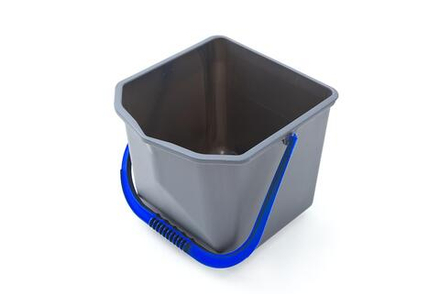 Ведро 25л с красной/синей рукояткой