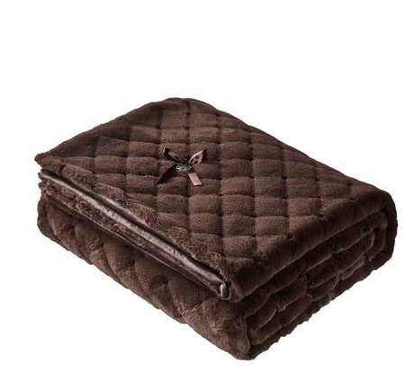 Плед 220х240 Sofi De MarkO Бернард шоколад