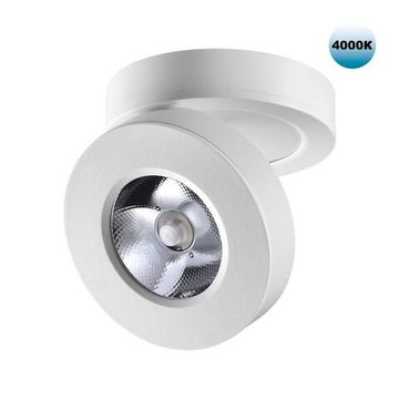 359411 OVER NT24 366 белый Светильник накладной/встраиваемый IP20 LED 5W 220V 4000K 240Лм GRODA