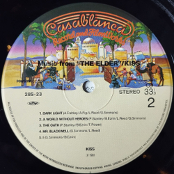 Винтажная виниловая пластинка LP Kiss (Music From) The Elder (Japan 1981) (No Obi) A World Without Heroes