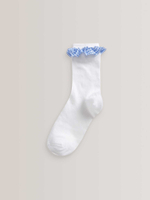 Носки хлопковые школьные для девочки Next A45-548, 5 шт, Белый