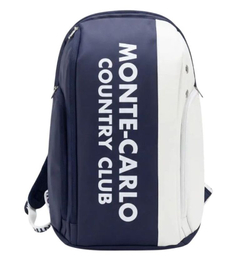 Рюкзак теннисный Monte-Carlo Country Club MCCC Logo Print - navy/white