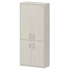 Шкаф комбинированный закрытый А-310/А-610 Ясень шимо 770x365x2000 Арго