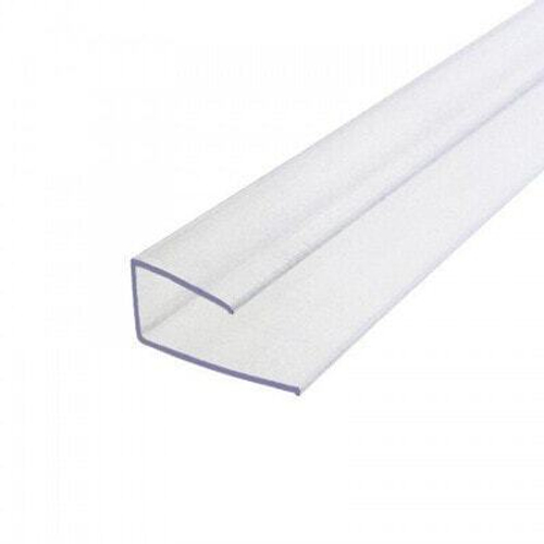 Профиль торцевой UP 4 мм прозрачный (2,1м)