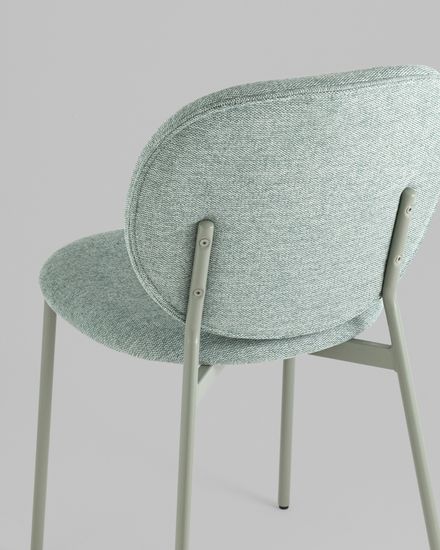 Стул обеденный Pip зеленый зеленые ножки NP