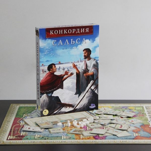 А ещё к нам приехало дополнение Конкордия: Сальса!