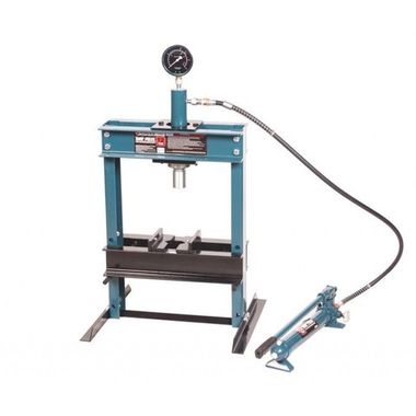 Пресс настольный гидравлический с манометром и выносным насосом 12т   Forsage TY12001
